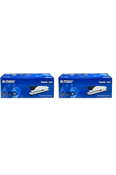 Generic MAXI 210S STAPLER 30 SHEETS, Assorted Colours (Pack of 2)