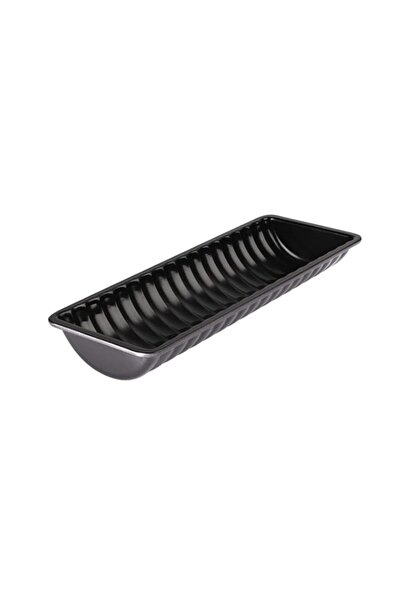 Generic Berlinger Haus Carbon Pro Collection Ribbed Loaf Pan for Bread, Grey