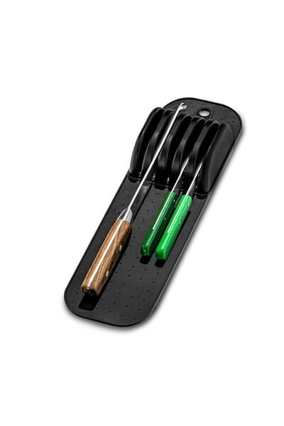 Generic madesmart Antimicrobial Classic Small In-Drawer Knife Mat, Soft-Grip,...