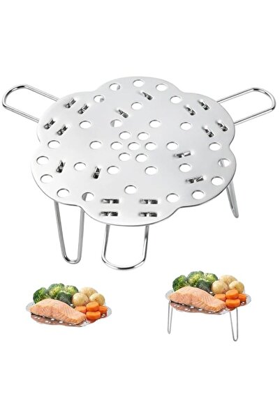 Generic HASTHIP® Collapsible Steamer Basket & Trivet - SUS304 Stainless Steel...