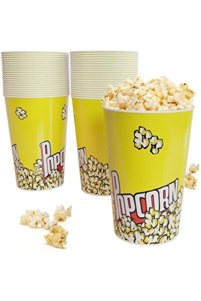 Generic Al FAKHAMA Large Popcorn Cup 46 Oz (Pack Of 50) Disposable Leak-Free ...