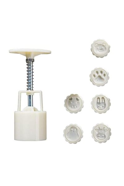 Generic Non-Stick Eco-Friendly Mooncake Mould Multicolour 14 * 5 * 5Cm AMZ-N4...
