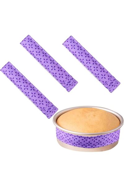 Generic Bukela 3PCS Bake Even Strips, Cake Pan Belt for Even Moist Cakes, Bak...