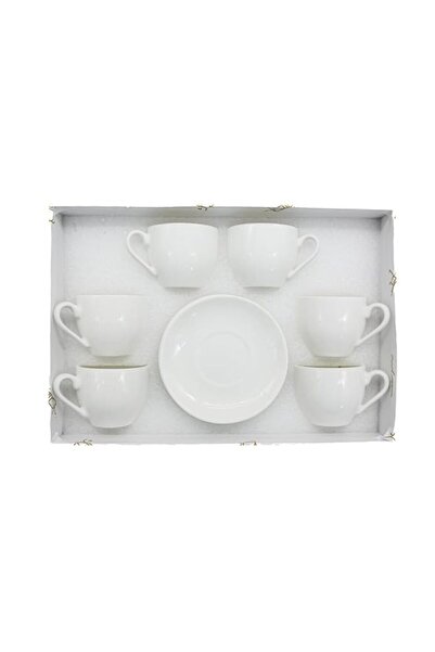 Generic AKDC Velvet 12Pcs Turkish Cup And Sauser 31.1 X 27.8 X 28.2 Cm White ...