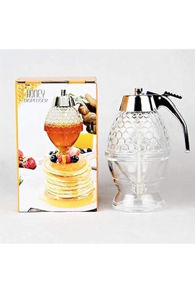Generic Honey Dispenser Acrylic Syrup Dispenser Container Squeeze Bottle Hone...