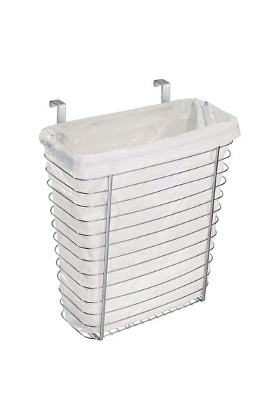 Generic Idesign Axis Steel Over The Cabinet Storage Basket Organizer, Waste B...
