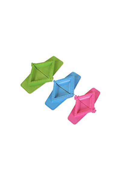 Generic 3-Piece Dumpling Pastry Moulds Multicolour 3X11Centimeter