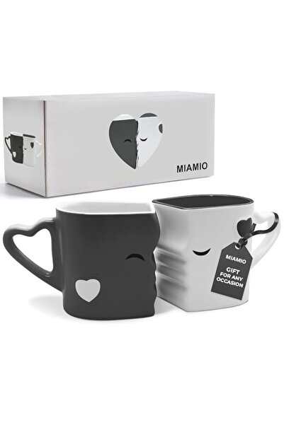 Generic MIAMIO - Coffee Mugs/Kissing Mugs Bridal Pair Gift Set for Weddings/B...