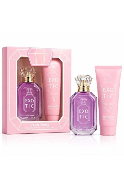 V.V LOVE مجموعة هدايا العناية بالجسم من V.V.LOVE - عطر 30 مل ولوشن للجسم 50 مل