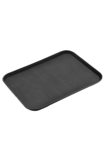 Generic Sunnex MFE1826BR Rectangular Non-Slip Tray, Brown, 45x65cm
