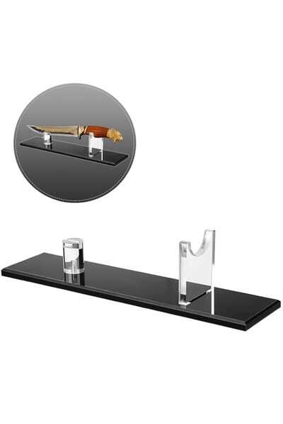 Generic Acrylic Knife Display Stand, Desktop Knife Display, Single Knife Hold...