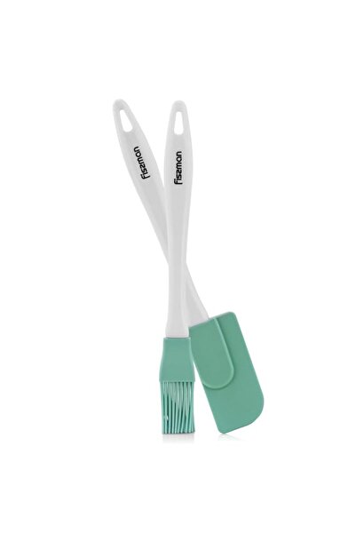 Generic Fissman Spatula and Oil Brush Set, Silicone Spatula and Oil Brush, BF...