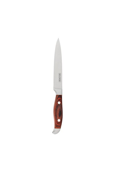 Generic Delcasa DC3443 Utility Knife, 5-Inch Size, Silver/Brown