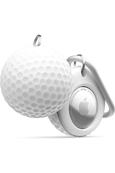 Elago Θήκη AirTag 2 / 1 Ball Series Golf Case Premium Σιλικόνης με Μπρελόκ - ...
