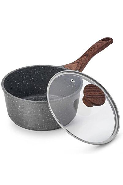 Generic SENSARTE Nonstick Sauce Pan with Lid, 2QT Small Sauce Pot with Swiss ...
