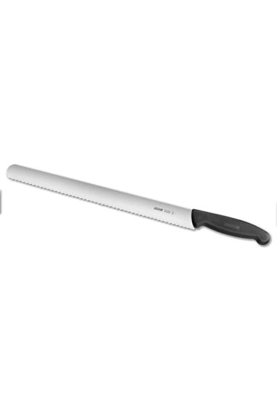Generic Kohe BK-1102.3/Z Wide Serrated Bread Knife, 11.75-Inch Length, Black/...