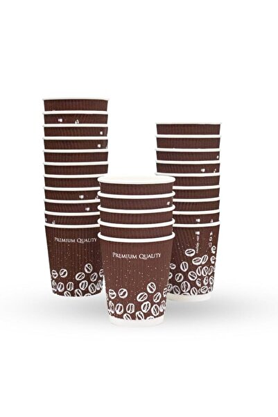 Generic Paper Cup – Premium 8oz Ripple, 240ml Disposable Hot Drink Cup, Leak-...