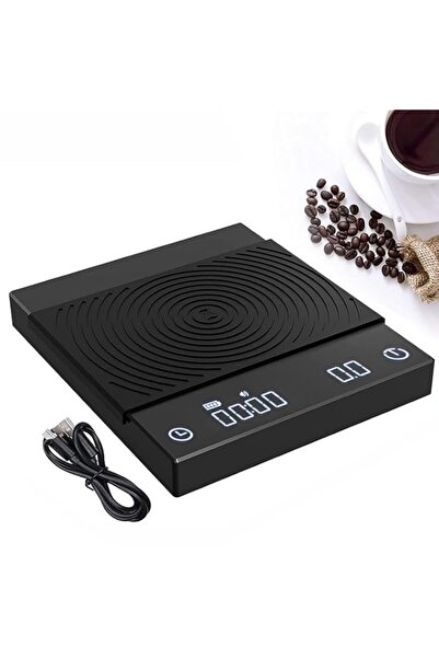 Generic Mirror Basic 2 Coffee Scale Espresso/Pour Over with Auto Timer and Fl...