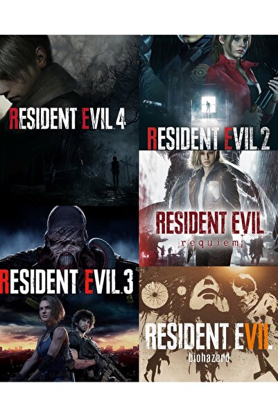 Genel Markalar Resident Evil Serisi Oyun Paketi – PS4 PS5 Uyumlu Dijital Oyun...