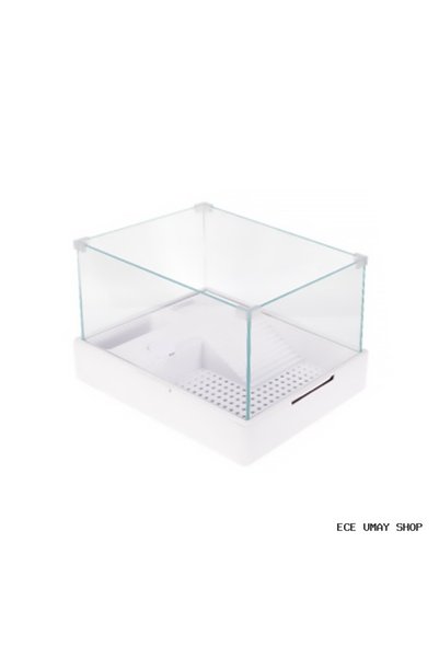 Sobo MYCESHOP Cam Kaplumbağa Bahçesi (232643) Filtre-Lambalı 40x29x25