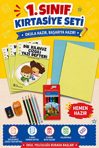 Ata Yayıncılık Set papirnate opreme za 1. razred 8