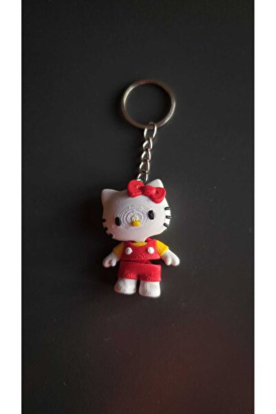 Corvus kolye&bileklik 3D Printing Hello Kitty Keychain