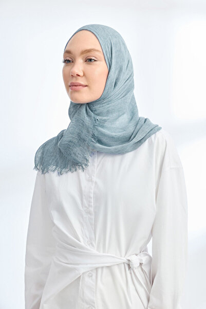 ARMANDA Organic Touch Viscose Shawl- 3601-1280 Blue