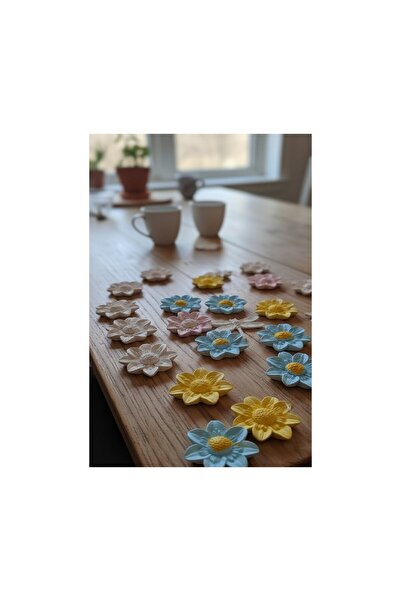 Safir Design Dıy Kendin Boya Magnet Seti - 8 Adet Figür + 8 Adet Mıknatıs Hed...