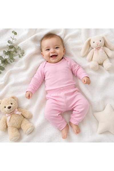 BEBELON ÇITÇITLI BADİLİ BASKISIZ BEBEK TAKIM
