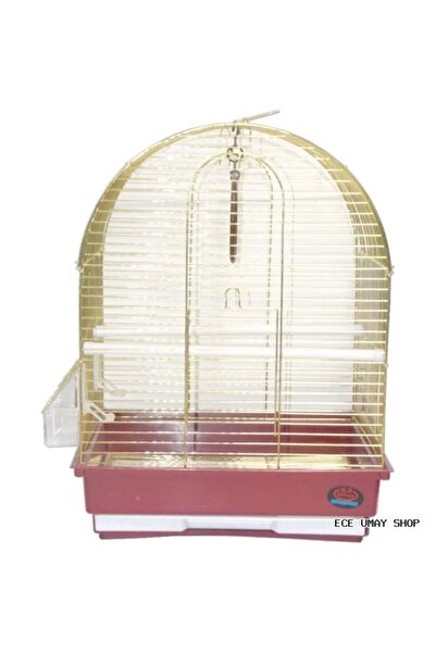 Dayang MYCESHOP İKI KAPILI DAVUL MUH.KAFES PIRINÇ 30X23X39 X (233548) 1 ADET