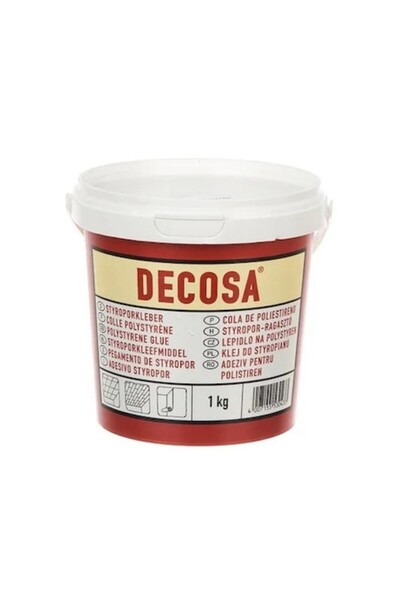 DECOSA Лепило за декоративни панели и профили от полистирол, Декоса, интериор...