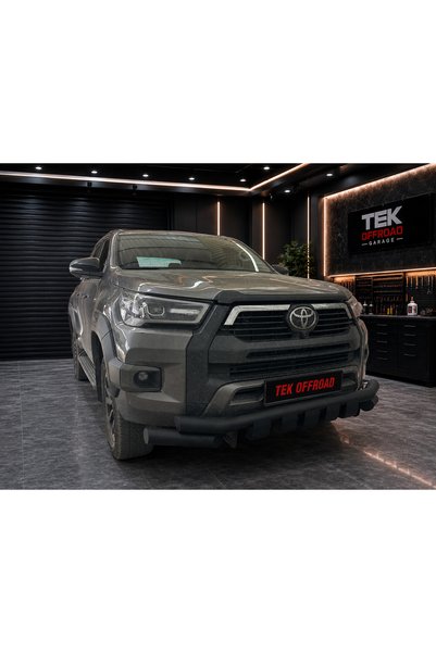 TEK OFFROAD GARAGE TOYOTA HİLUX 2015+ ÖN KORUMA DEMİRİ ŞHARK MODEL