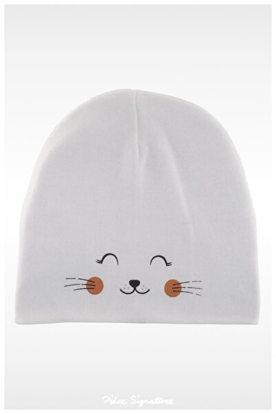 PIECE SIGNATURE 100% Cotton Children's Combed Cotton Beret (1-4 Years)