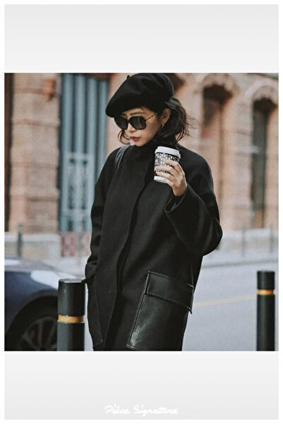 PIECE SIGNATURE Vintage Woolen Winter Lady Beret