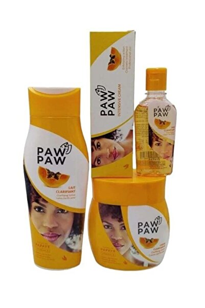 Paw Paw مجموعة تنقية الجسم بخلاصة البابايا و فيتامين هـ الاصلي