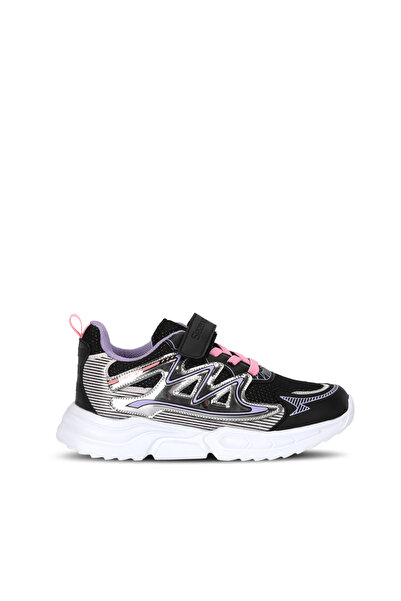 Slazenger Kyrie New F Girls' Black / Purple Casual Sneakers
