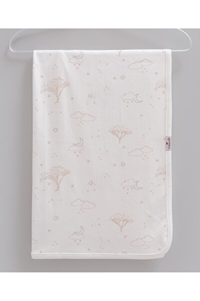 Caramell İncibaby 100% Cotton Premium Sweet Dreams Baby Blanket 85X90