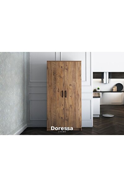 Doressa Living Cocoa 2 Kapılı Kiler Dolabı