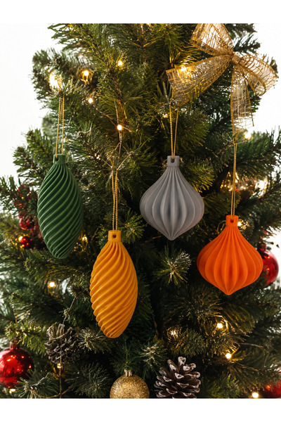 ARPAT NEXT 4 Pieces of Christmas Tree Ornaments