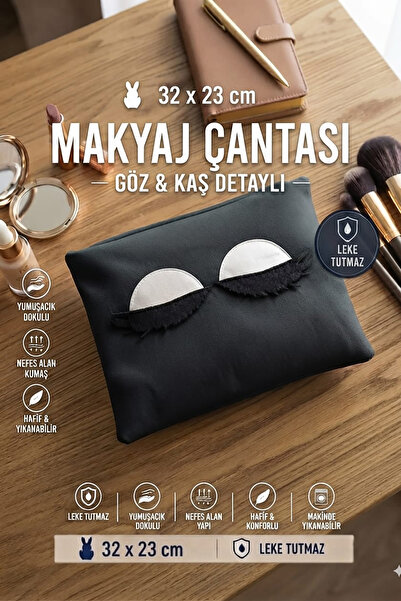 Nisahometeks Козметична чанта (кадифена материя 32 x 23 см)