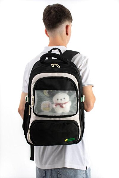 Baginn Ventis Unisex Mascot School Bag Middle School High School Backpack 43*...