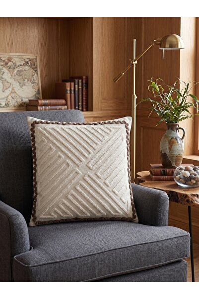 nunuteks evinizi renklendirin Bohemian Style Punch Embroidered Throw Pillow C...