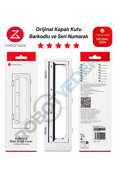Roborock Orijinal S8 Pro / Q8 Max Pro /S8 Pro Plus / Q8 Max Pro Plus Ana Fırç...