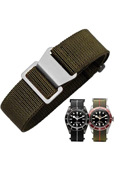 GENERAL Danxan Fashionable French Military Umbrella Pattern Watch Band Elasti...