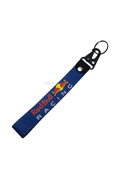 MOZOKO High-Quality Blue Red Bull Racing Patterned Fabric and Metal Motorcycl...