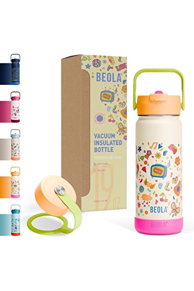 GENERAL 18/8 Stainless Steel Water Bottle, Double Wall Insulated Thermal Bott...
