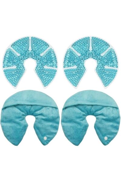 HOFEESEA 2 PCS Breast Ice Pack Cooling Breast Gel Pads for Breast, Breast Pac...