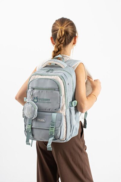 Baginn Ventis Unisex School Bag Middle School High School Backpack with Walle...
