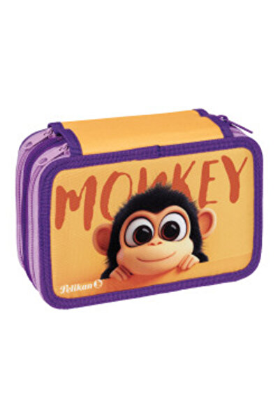 Pelikan PENAR ECHIPAT CU 3 FERMOARE 400207249, 43 PIESE, HAPPY ANIMALS, MONKE...