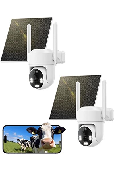 GENERAL 2K Outdoor Security Camera 2.4Ghz Wifi 360 Rotation Home Surveillance...